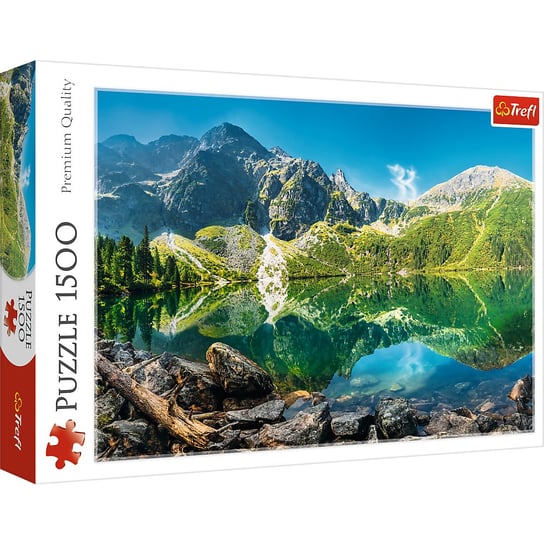 Trefl, puzzle, Jezioro Morskie Oko, Tatry, Polska, 1500 el. Trefl