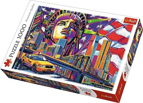 Trefl, puzzle, Kolory Nowego Jorku, 1000 el. Trefl