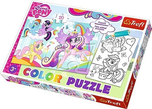 Trefl, puzzle, Kucyki Pony, 20 el. Trefl