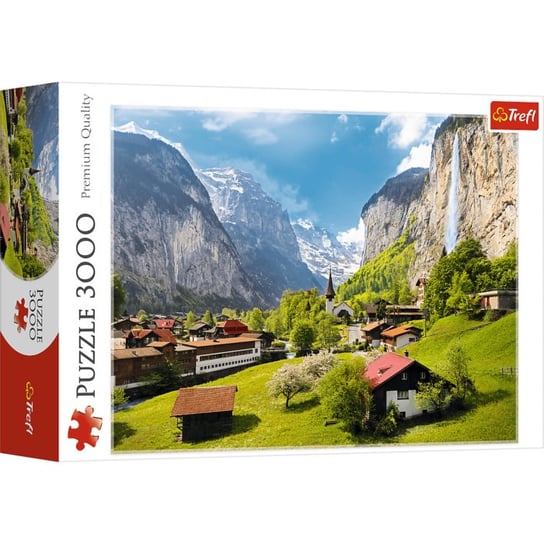 Trefl, puzzle, Lauterbrunnen, Szwajcaria, 3000 el. Trefl