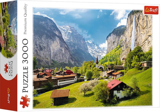 Trefl, puzzle, Lauterbrunnen, Szwajcaria, 3000 el. Trefl