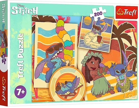 Trefl, Puzzle Lilo & Stitch 200 el. Muzyczny świat Lilo & Stitch Trefl