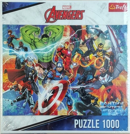 Puzzle Marvel Avengers Endgame 1000 Pièces Trefl - Super-héros, Déco Murale, Pour Adultes Et +12 Ans