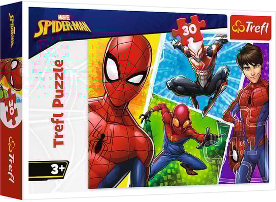 Trefl, puzzle, Marvel, Spider-man i Miquel, 30 el. Trefl