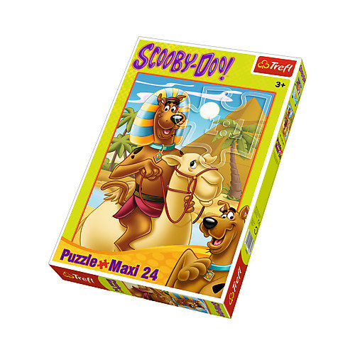 Trefl, puzzle, Maxi, Scooby-Doo!, Scooby-Doo!! w Egipcie, 24 el. Trefl