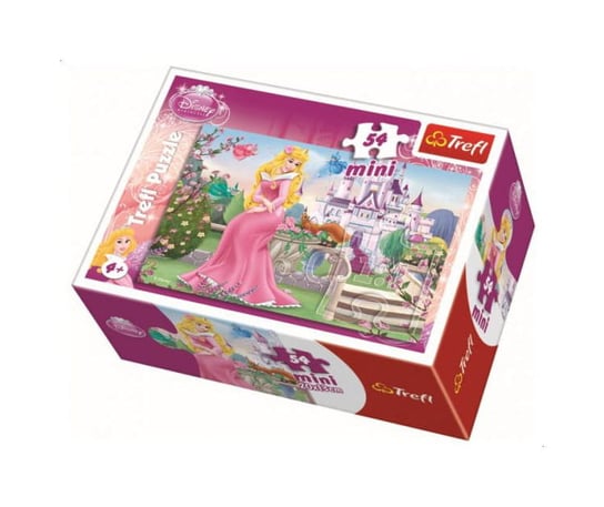 Trefl, puzzle, Mini, Księżniczki Disney'a, Księżniczki Princess, 54 el. Trefl