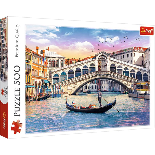 Trefl, puzzle, Most Rialto Wenecja, 500 el. Trefl