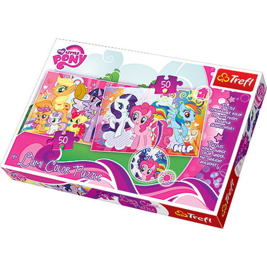 Trefl, puzzle, My Little Pony, 2x50 el. Trefl
