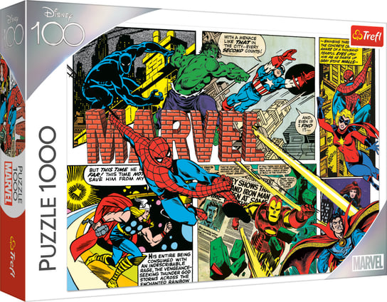 Trefl, Puzzle Niepokonani Avengersi, 1000 el. Trefl