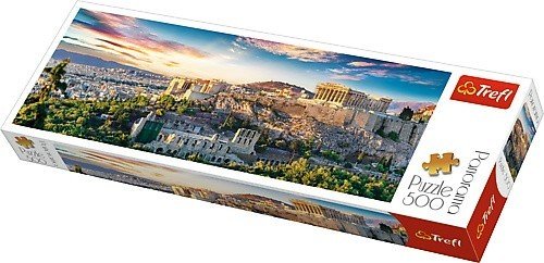 Trefl, puzzle, panoramiczne, Akropol, Ateny, 500 el. Trefl