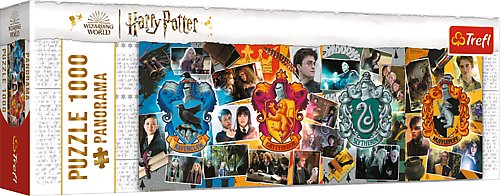 Trefl, puzzle, panoramiczne, Harry Potter, Cztery domy Hogwartu, 1000 el. Trefl