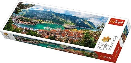 Trefl, puzzle, panoramiczne, Kotor Czarnogóra, 500 el. Trefl