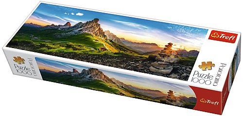 Trefl, puzzle, panoramiczne, Passo di Giau, Dolomity, 1000 el. Trefl