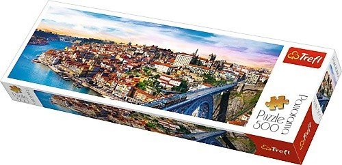 Trefl, puzzle, panoramiczne, Porto Portugalia, 500 el. Trefl
