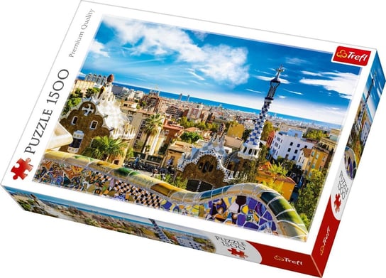 Trefl, puzzle, Park Güell Barcelona, 1500 el. Trefl