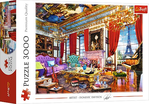 Trefl, puzzle, Paryski pałac, 3000 el. Trefl