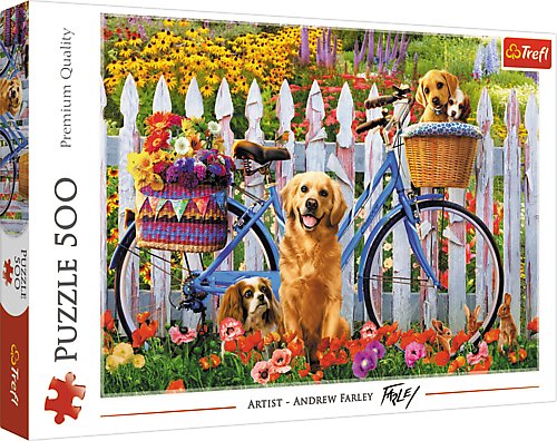 Trefl, Puzzle, Pieska przygoda, 500 el. Trefl
