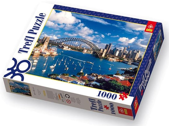 Trefl, puzzle, Port Jackson Sydney, 1000 el. Trefl