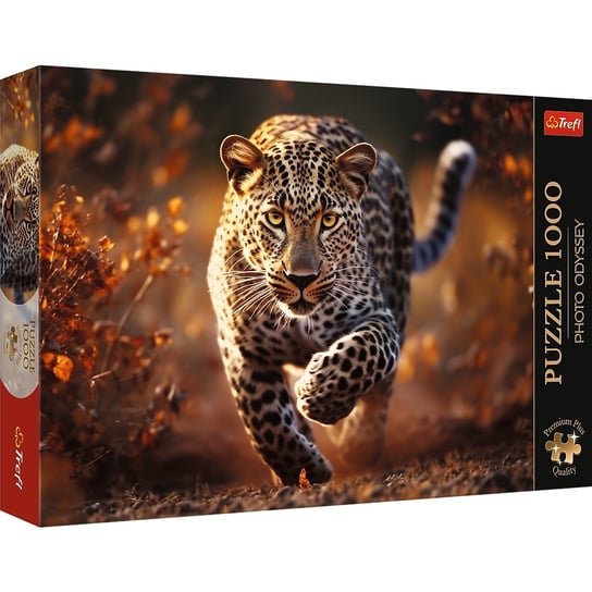 Trefl, Puzzle Premium Plus Quality, dziki leopard, Photo Odyssey, 1000el. Trefl