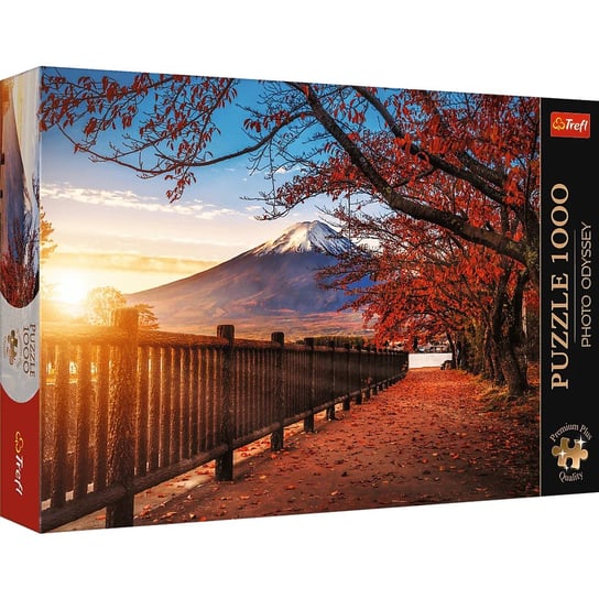 Trefl, Puzzle Premium Plus Quality, góra Fuji Japonia, Photo Odyssey, 1000el. Trefl