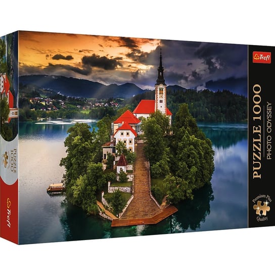 Trefl, Puzzle Premium Plus Quality, Jezioro Bled Słowenia, Photo Odyssey, 1000el. Trefl