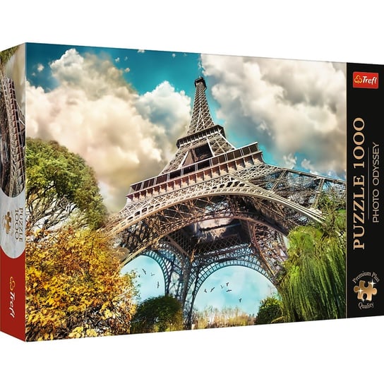 Trefl, Puzzle Premium Plus Quality, Wieża Eiffel W Paryżu Francja, Photo Odyssey, 1000el. Trefl