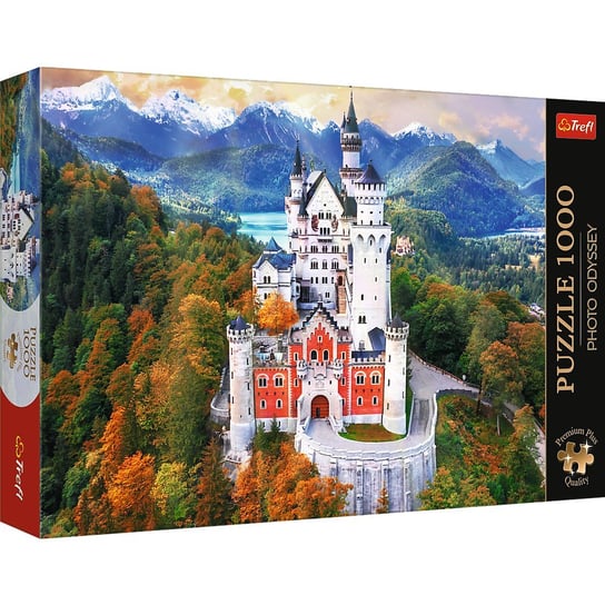 Trefl, Puzzle Premium Plus Quality, zamek Neuschwanstein Niemcy, Photo Odyssey, 1000el. Trefl