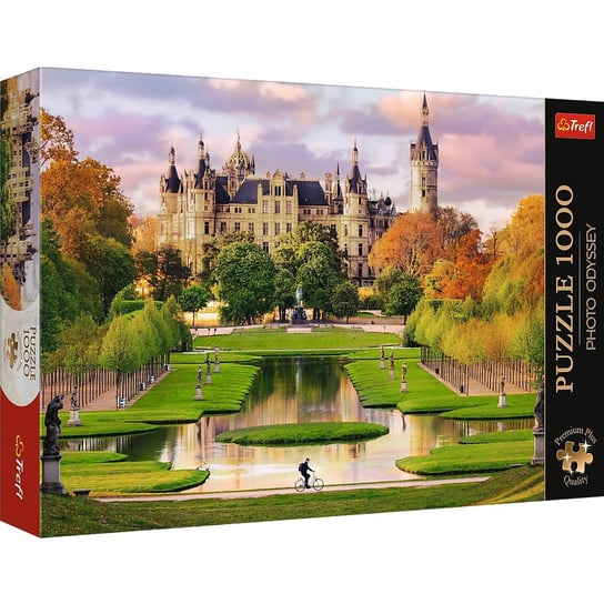 Trefl, Puzzle Premium Plus Quality, zamek w Schwerinie Niemcy, Photo Odyssey, 1000el. Trefl
