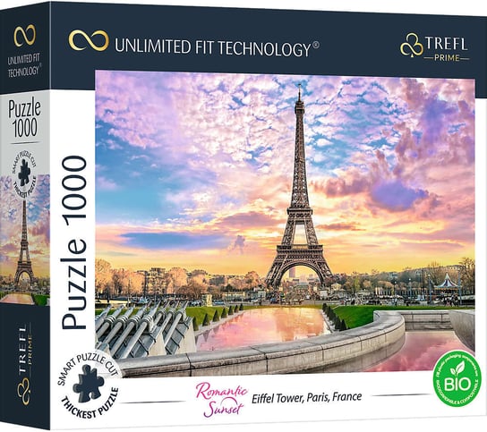 Trefl, Puzzle Prime Eiffel Tower, Paris, France, 1000 el. Trefl