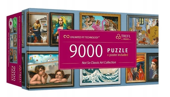 Trefl, Puzzle Prime Not So Classic Art Collection, 9000 el. Trefl