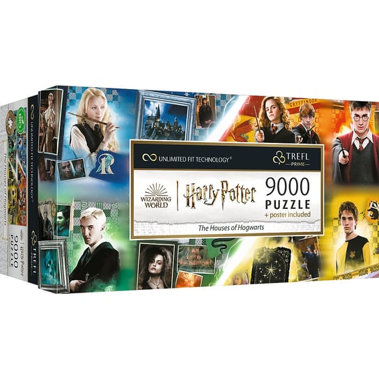 Trefl, Puzzle Prime, The Houses of Hogwarts, 81023 Trefl