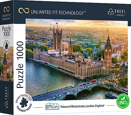 Trefl, puzzle, Prime UFT Cityscape: Palace of Westminster, London, England, 1000 el. Trefl