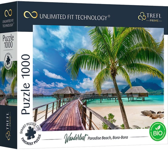 Trefl, puzzle, Prime UFT Wanderlust: Paradise Beach, Bora-Bora, 1000 el. Trefl