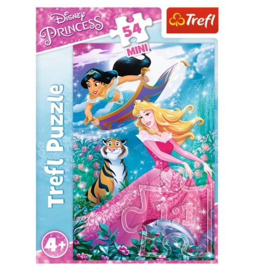 Trefl, puzzle, Przygody księżniczek 3, 54 el. Trefl