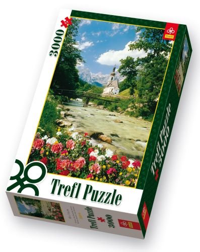 Trefl, puzzle, Ramsau Alpy Bawarskie Niemcy, 3000 el. Trefl