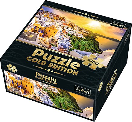 Trefl, puzzle, Santorini, Grecja, 1000 el. Trefl