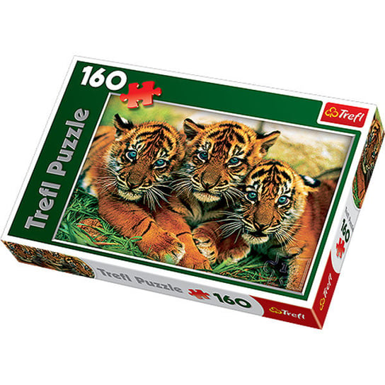 Trefl, puzzle, Słodkie tygryski, 160 el. Trefl