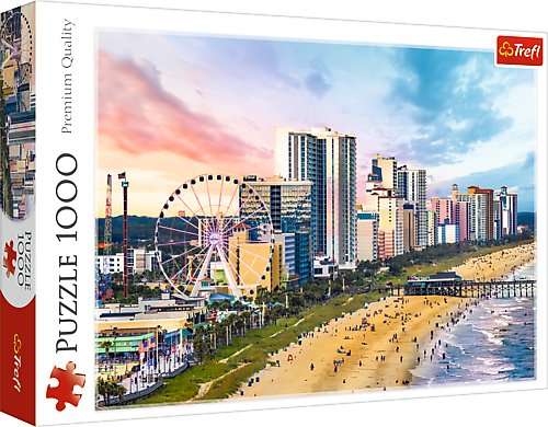 Trefl, Puzzle South Beach, Miami, USA, 1000 el. Trefl