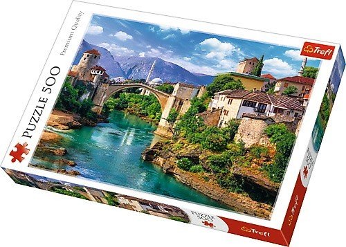 Trefl, puzzle, Stary Most w Mostarze, Bośnia i Hercegowina, 500 el. Trefl