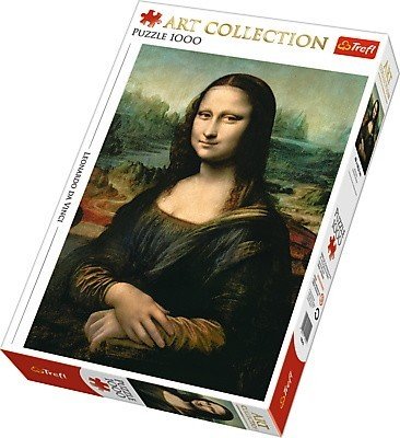 Trefl, puzzle, sztuka, Mona Lisa, 1000 el. Trefl
