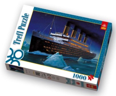 Trefl, puzzle, Titanic, 1000 el. Trefl
