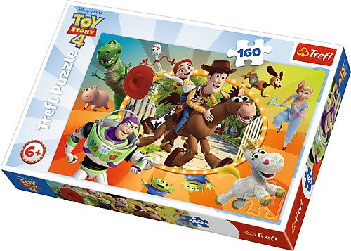 Trefl, puzzle, Toy Story, W świecie zabawek, 160 el. Trefl