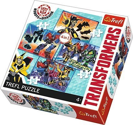 Trefl, puzzle, Transformers, 35/48/54/70 el. Trefl