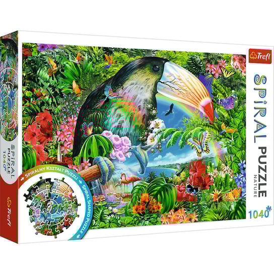 Trefl, puzzle, Tropikalne zwierzęta, 1040 el. Trefl