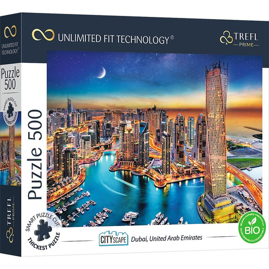 Trefl, puzzle, UFT Cityscape Dubai united Arab Emirates, 500 el. Trefl
