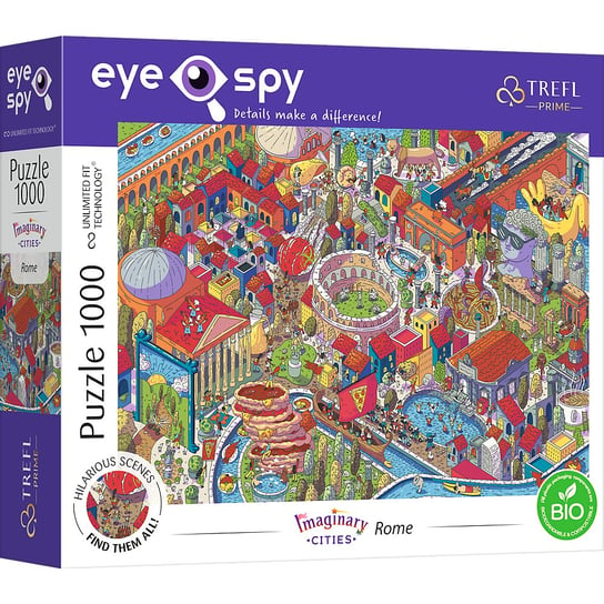 Trefl, puzzle, UFT Eye-Spy Rome Italy, 1000 el. Trefl