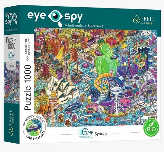 Trefl, Puzzle, Uft Eye Spy, Time Travel: Sydney, Australia, 1000 el. Trefl