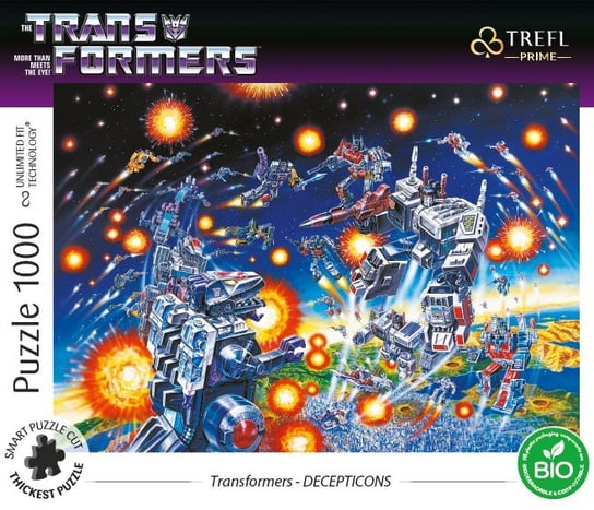 Trefl, Puzzle UFT PRIME Transformers Decepticons, 1000 el. Trefl