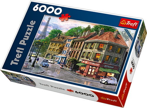 Trefl, puzzle, Uliczka Paryża, 6000 el. Trefl