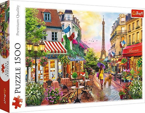Trefl, puzzle, Urok Paryża , 1500 el. Trefl